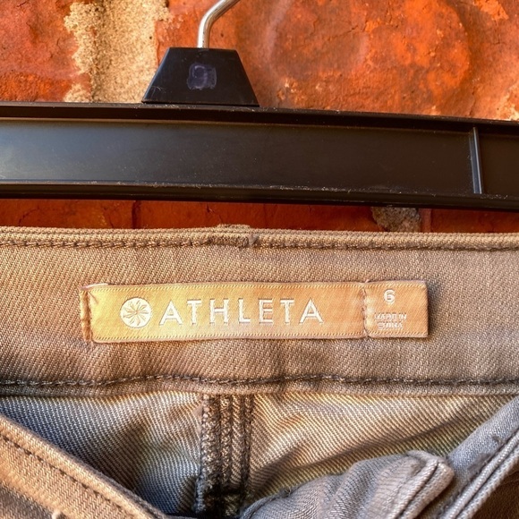 Athleta Womens 6 Sculptek Skinn Gray Kenai Light Wash Demin Jeans - Picture 5 of 10